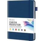 Verifique o registro do JUBTIC A5 para o talão de cheques pessoal - azul