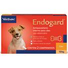 Vermífugo Endogard para Cães até 10 kg com 2 Comprimidos