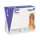 Vermífugo VermiCanis Plus World 2,4g para Cães de 30kg