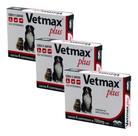 Vermífugo Vetmax Cães E Gatos 4 Comprimidos Kit 3cx Vetnil