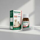 Vermífugo Vetmax Filhotes 30ml Vetnil Para Cães E Gatos