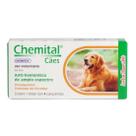 Vermífugos Chemital Cães Chemitec c/ 4 Comprimidos