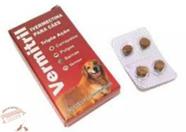 Vermitril 4 Comprimidos Mastigáveis e Eficientes para Cães de 7,5 a 22,5 kg