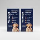 Vermitril Max para Cães Grandes 30-60kg 8 Comprimidos Antipulgas, Carrapatos e Vermes