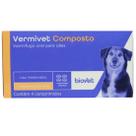 Vermivet Composto Biovet 600mg com 4 Comprimidos