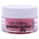 Verniz de unhas Cuccio Colour Powder Rose com Rainbow Mica 15mL