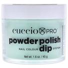 Verniz de unhas em pó Cuccio Colour Mint Sorbet 50mL