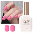 Verniz em Gel GAOY Rosa Brilhante 16ml - Secagem UV/LED