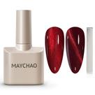 Verniz Gel MAYCHAO Cat Eye Borgonha 15ml - Com Imã