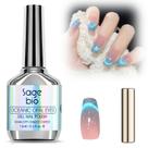 Verniz Gel Unha Olho de Gato SAGEBIO Blue Tears 15ml - Com Imã