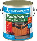 Verniz Maritimo Base Água Poliulack 3,6l Transparente Sayer