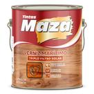 Verniz Marítimo Triplo Filtro Solar Brilhante Maza 3,6 L Cor Natural