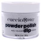 Verniz para unhas Cuccio Pro Powder Polish Dip Silver 60mL