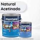 Verniz Premium Marítimo Base Água Natural Acetinado 3,6L Montana Proteção Madeira Verniz Premium Marítimo Base Água Natural Acetinado 3,6L Montana Proteção Madeira