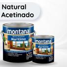 Verniz Premium Marítimo Natural Acetinado 3,6L Montana Madeira Verniz Premium Marítimo Natural Acetinado 3,6L Montana Madeira