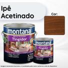 Verniz Premium Tingidor Ipê Acetinado 3,6L Montana Proteção Madeira Verniz Premium Tingidor Ipê Acetinado 3,6L Montana Proteção Madeira