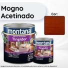 Verniz Premium Tingidor Mogno Acetinado 3,6L Montana Proteção para Madeira Verniz Premium Tingidor Mogno Acetinado 3,6L Montana Proteção para Madeira