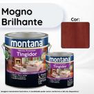 Verniz Premium Tingidor Mogno Brilhante 3,6L Montana Proteção para Madeira Verniz Premium Tingidor Mogno Brilhante 3,6L Montana Proteção para Madeira