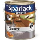 Verniz Sparlack Cetol Deck Semi Brilho para Madeira Natural 3,6 Litros - SPARLACK
