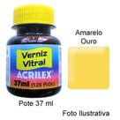 Verniz Vitral Amarelo 505 Acrilex