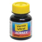 Verniz Vitral Vermelho Fogo Acrilex