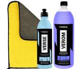 Verom Verniz De Motor Verse Protetor De Plasticos Pano Micro Verom Verniz De Motor Verse Protetor De Plasticos Pano Micro