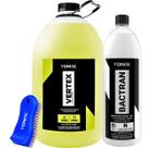 Vertex 5L Limpeza Estofados Automotivo Residencial Removedor Sujeiras Manchas Bactran Limpador Bactericida Concentrado Escova Cerdas Macias Vonixx