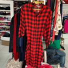 Veste Legging Xadrez Vermelho Veste Legging Xadrez Vermelho