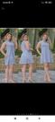 Vestido acampado gola