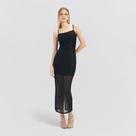 Vestido Acostamento Super Midi Malha