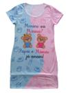 Vestido Adulto Chá Revelação Menino ou Menina Ursinhos