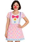 Vestido Adulto Temático Fantasia Palhacinha