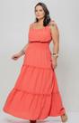 Vestido alça plus size