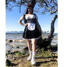 Vestido Alemã Veludo Oktoberfest Evelin com Blusinha ciganinha Vestido Alemã Veludo Oktoberfest Evelin com Blusinha ciganinha