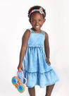 Vestido Alphabeto azul Vestido Alphabeto azul