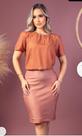 Vestido Aninha Est. Marrom