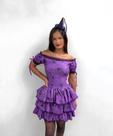 Vestido aranha roxa infantil e adulto ENVIO FULL Vestido aranha roxa infantil e adulto ENVIO FULL