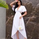 Vestido assimétrico