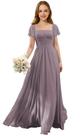 Vestido Augday Girls Flower Girl Wedding Wisteria tamanho 14