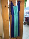 Vestido Azul e Ciano