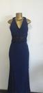 Vestido Azul longo Royal Sandy modas a rigor.