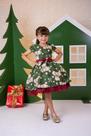 Vestido Banana Club Encanto de Natal Verde - Estampa Exclusiva com Ursinhos Natalinos Vestido Banana Club Encanto de Natal Verde - Estampa Exclusiva com Ursinhos Natalinos
