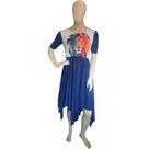 Vestido / Bata com estampa de Leão