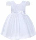 Vestido batizado infantil feminino libelinha branco