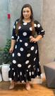 Vestido Beatriz Longo Plus Size
