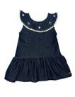 Vestido Bebê Blue Ocean Jeans Grow Up
