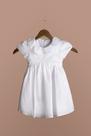 Vestido Bebê Bordado Camomila - Perfeito para Batizado e Casamento