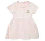 Vestido Bebê Helen Rosa Linha Brisa - Fofinho