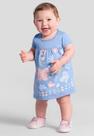 Vestido bebê menina de borboleta Brandili Baby