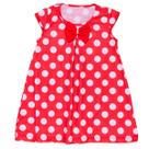 Vestido Bebe Menina Lacinho Bolinha Fantoni Tam P ao G Vestido Bebe Menina Lacinho Bolinha Fantoni Tam P ao G